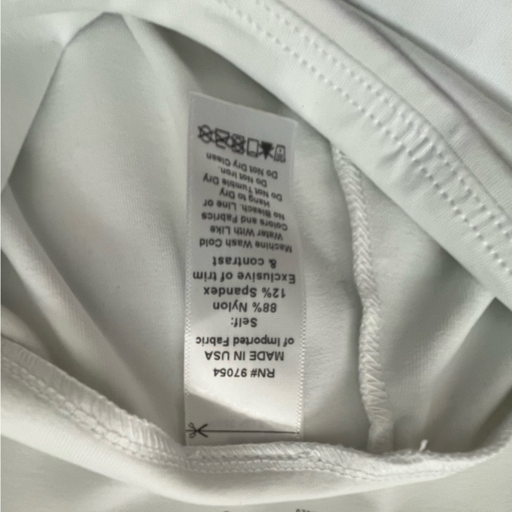 Lanston Sport Adrian Burst Leggings in white color and size medium NWT - Picture 3 of 6